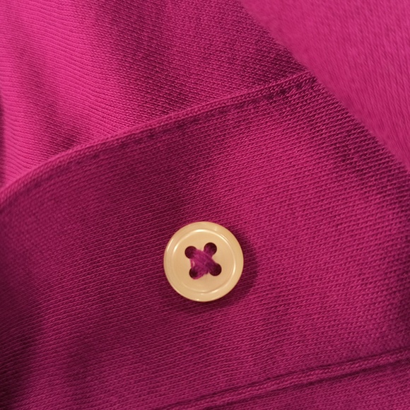 - POLO Ralph Lauren Berry Color Logo Polo Shirt Size L EUC - Picture 5 of 5